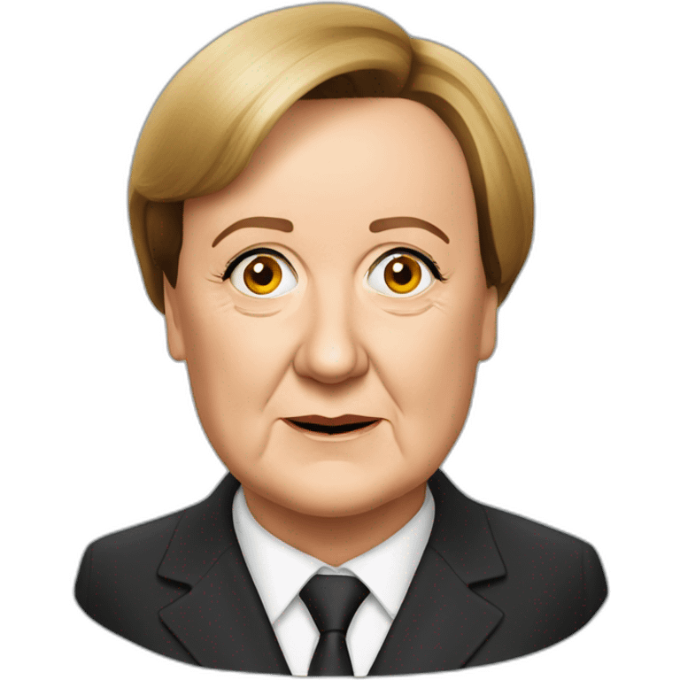 Angela merkel Gerhard Schröder emoji