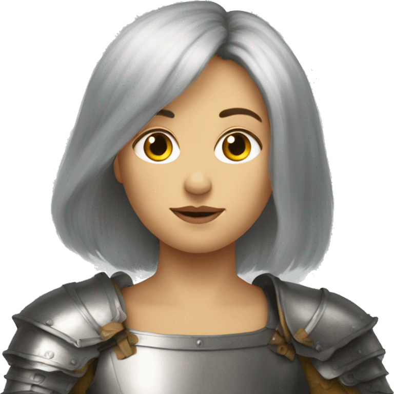 Joan of arc but with really Lucious hair emoji