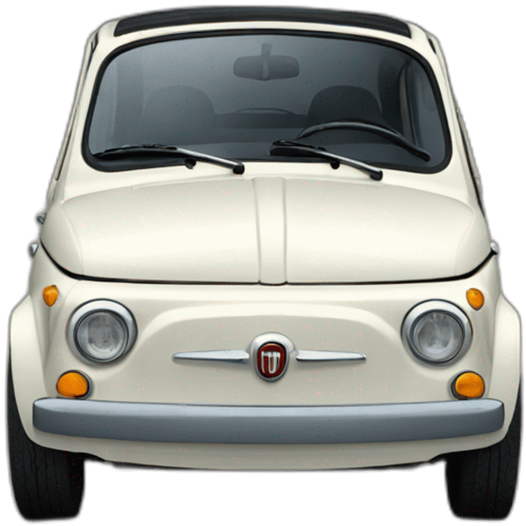 Fiat 500 emoji