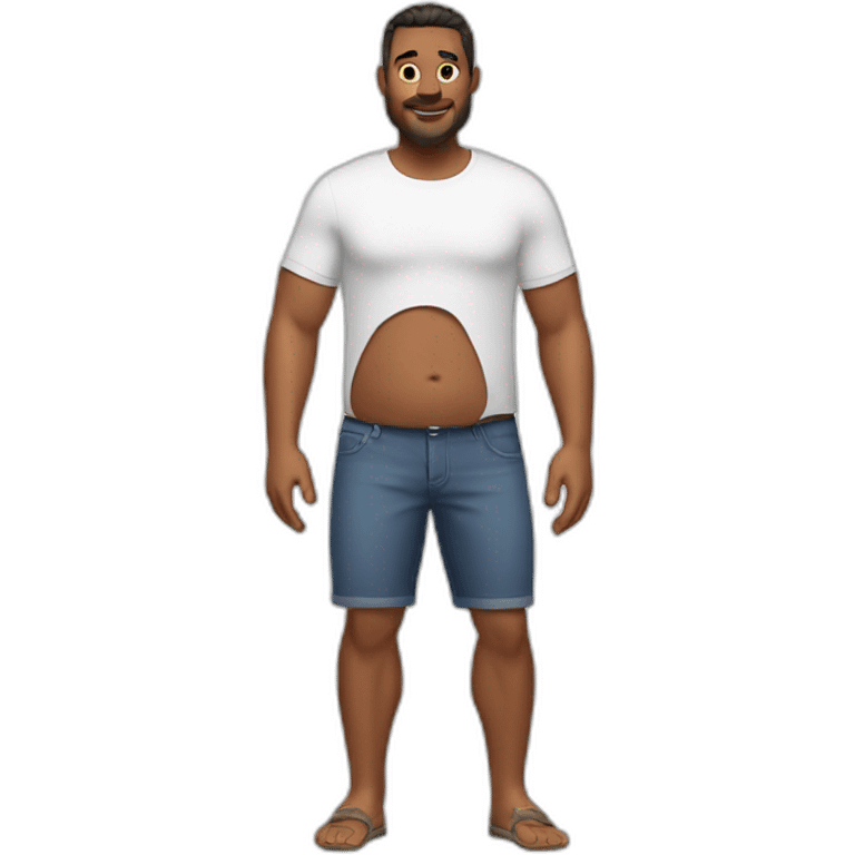 dad bod model emoji