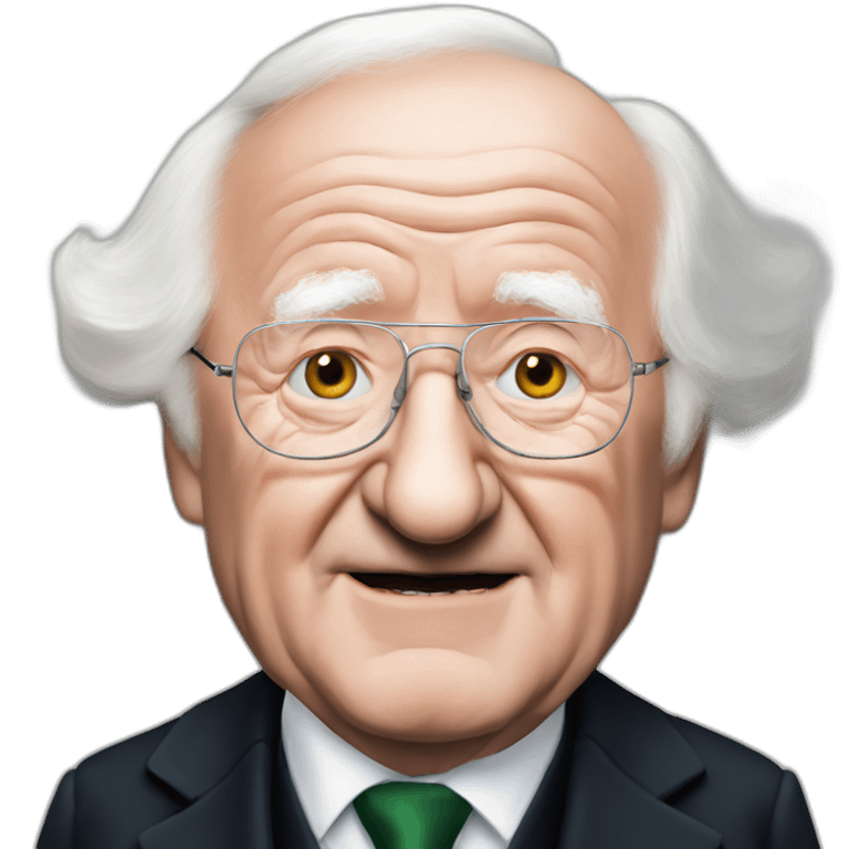 Micheal D Higgins emoji