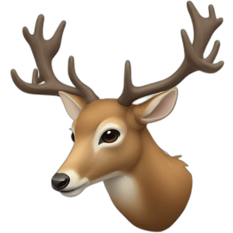 died deer emoji