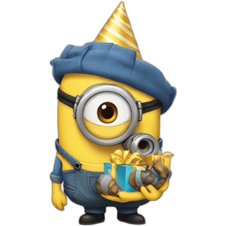 minion birthday emoji