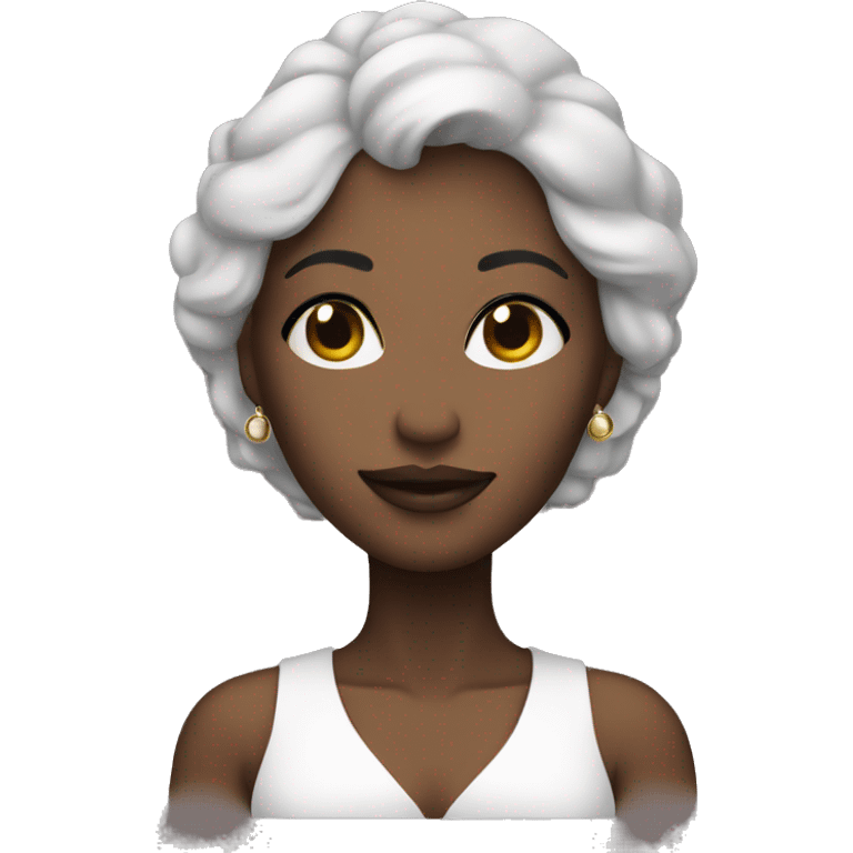 Black parfum woman emoji