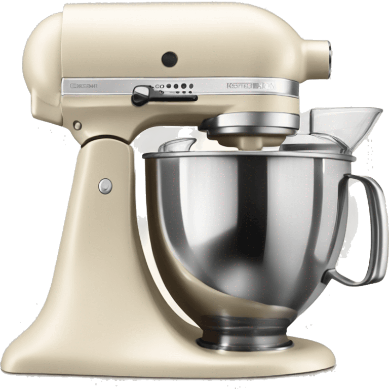 Cream kitchenaid mixer emoji