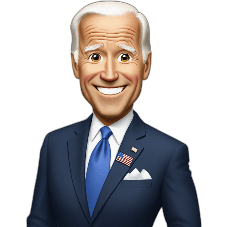 Joe Biden 😂 emoji