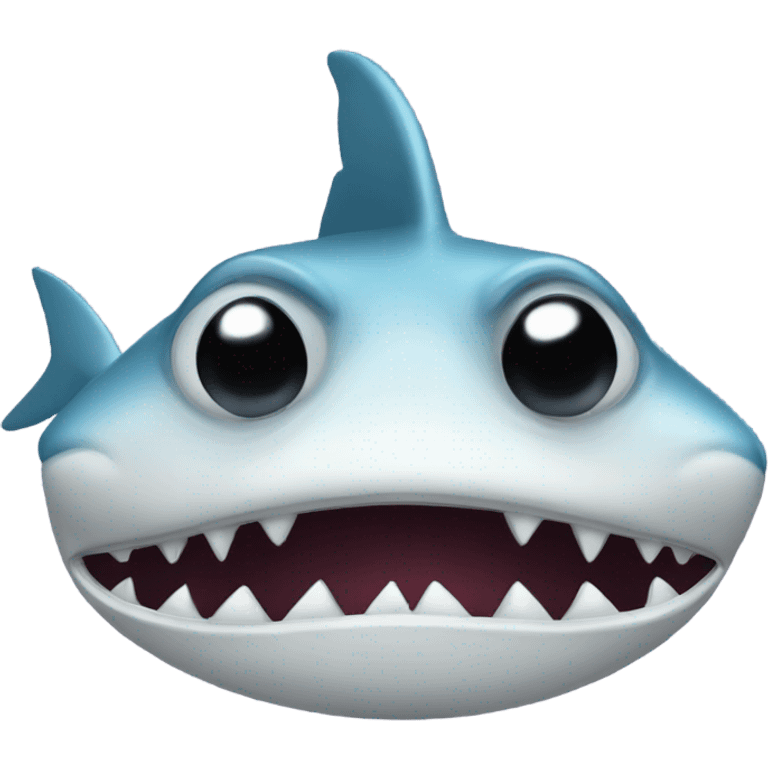 shark sad emoji