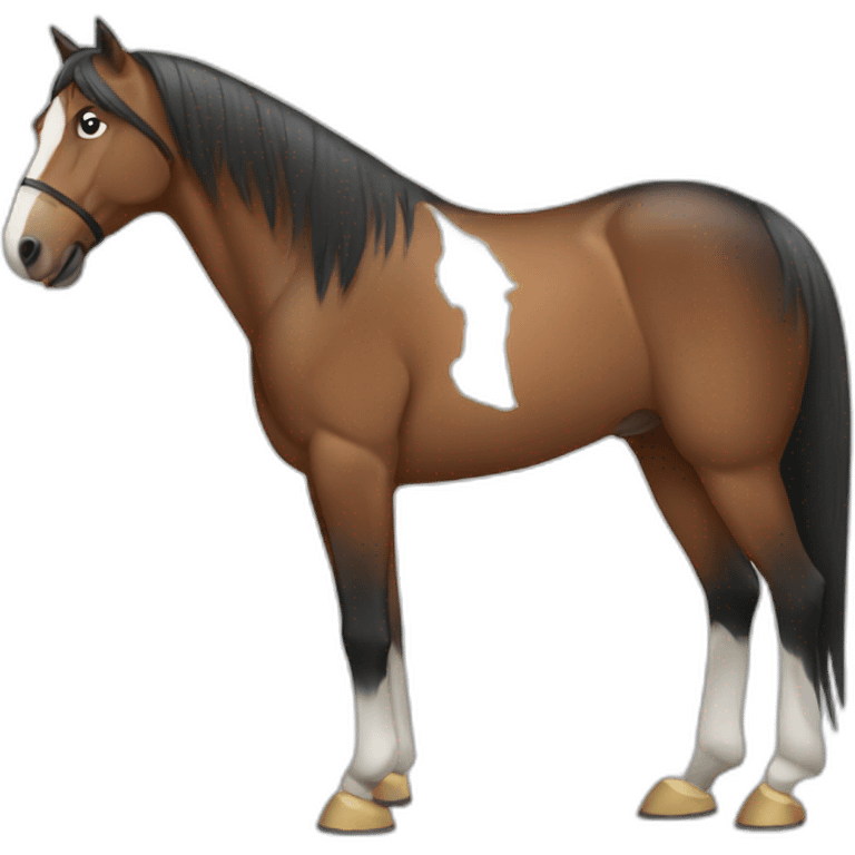 Horse shoeing emoji