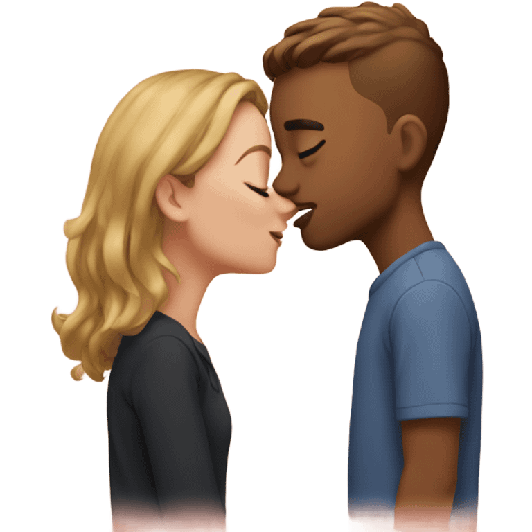 Bailee and Owen kissing emoji