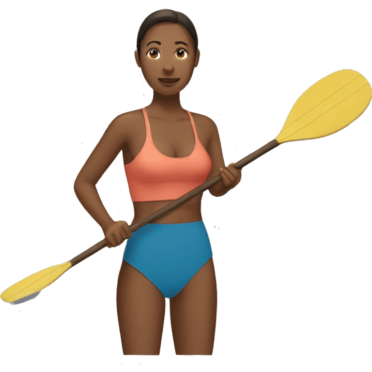 paddle woman emoji