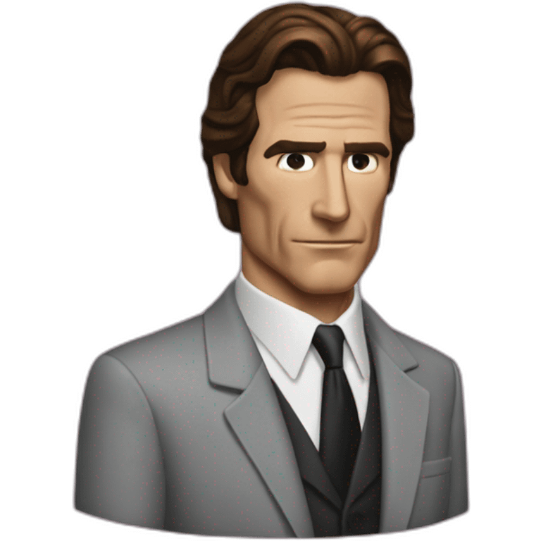 Patrick Bateman sigma emoji