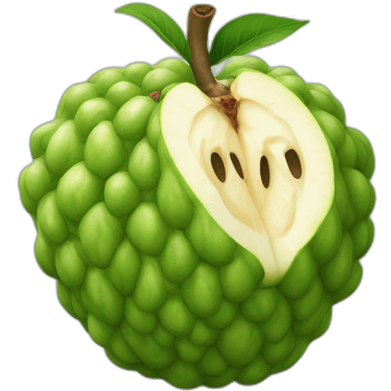 custard apple emoji