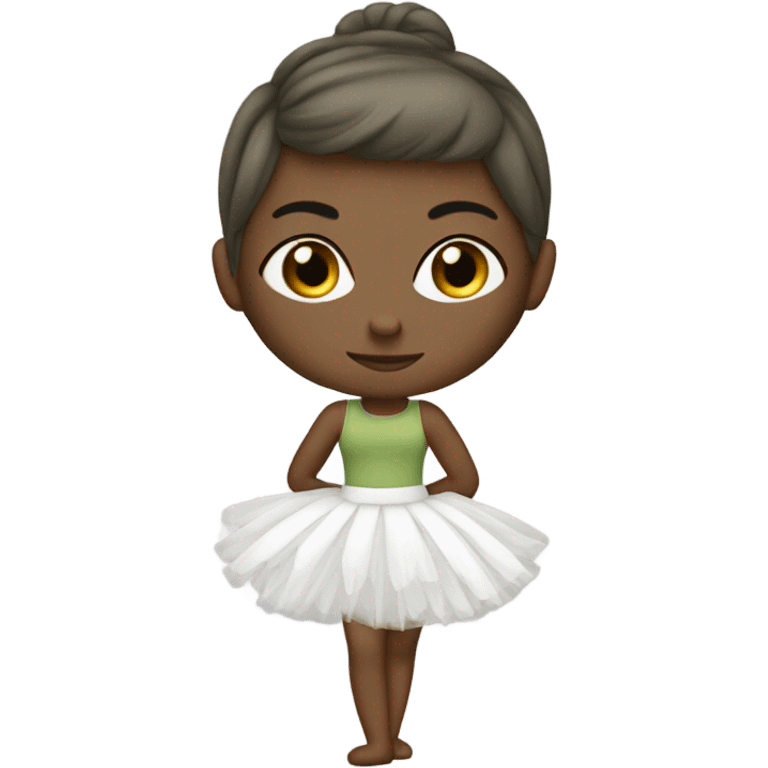 olive  tutu white girl emoji