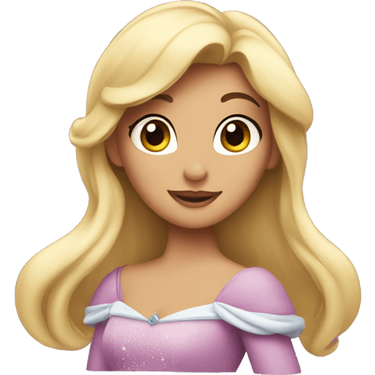 A Disney princess emoji