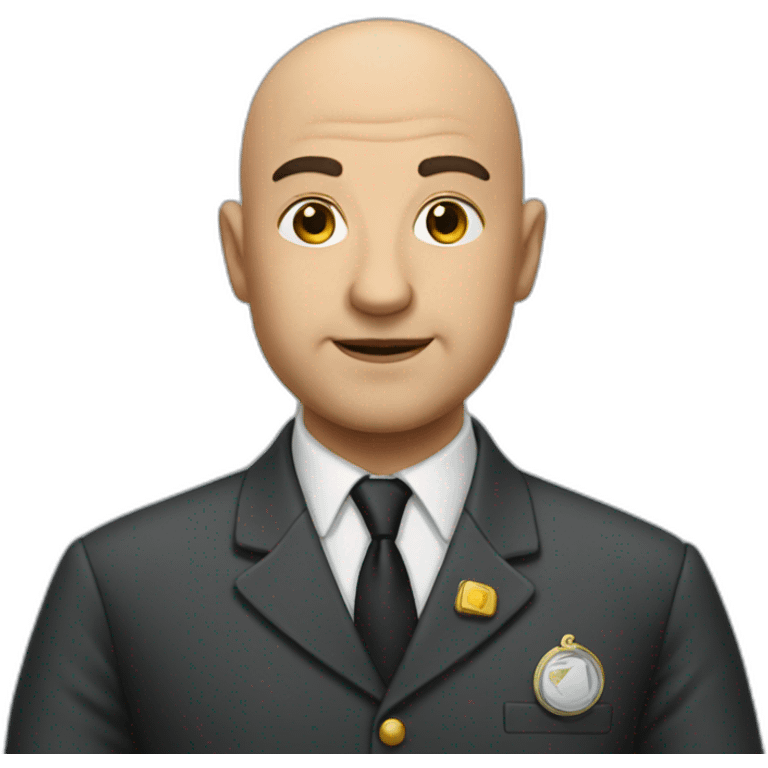 bald notary named Beppe emoji