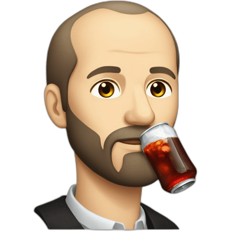 fyodor dostoevsky drinking coke emoji