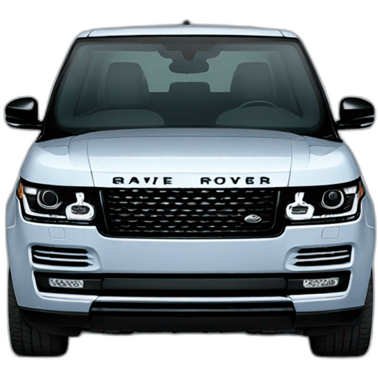 Range rover front emoji