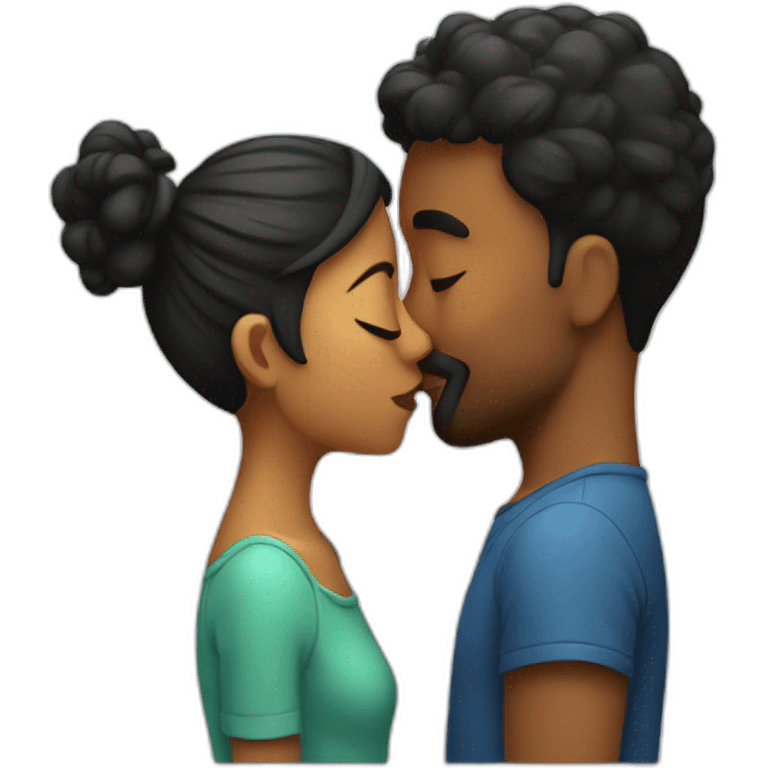 kissing emoji