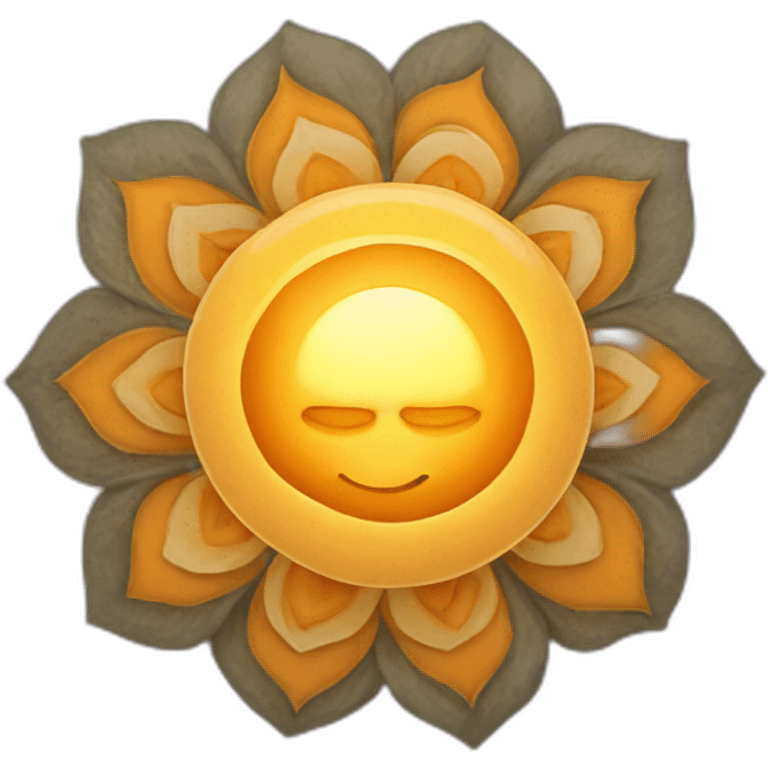 Manipura chakra detailed emoji