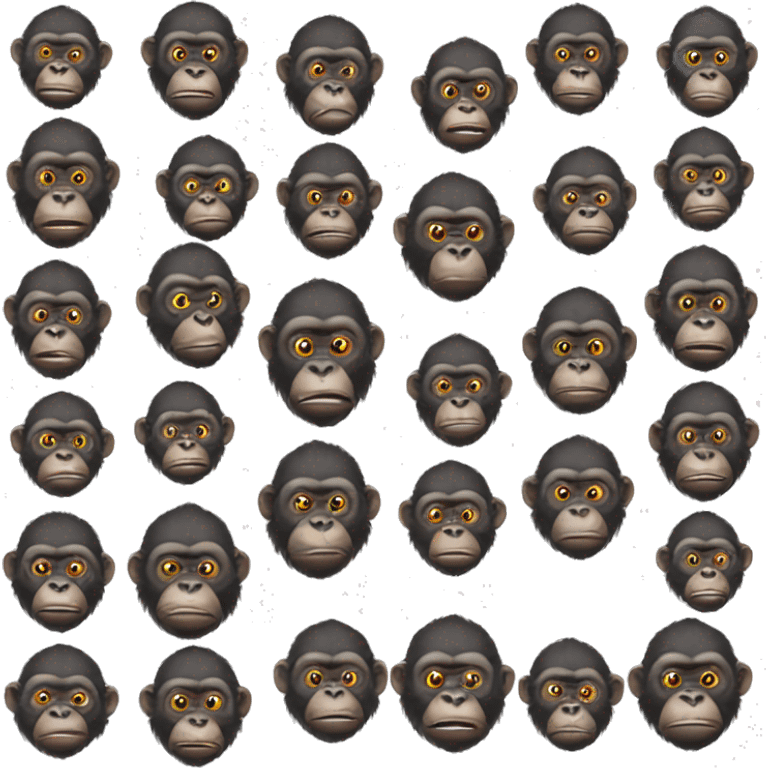 French Gorilla emoji