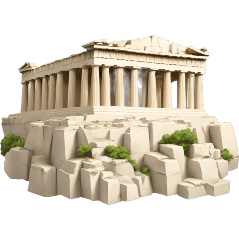 Athens Acropolis emoji