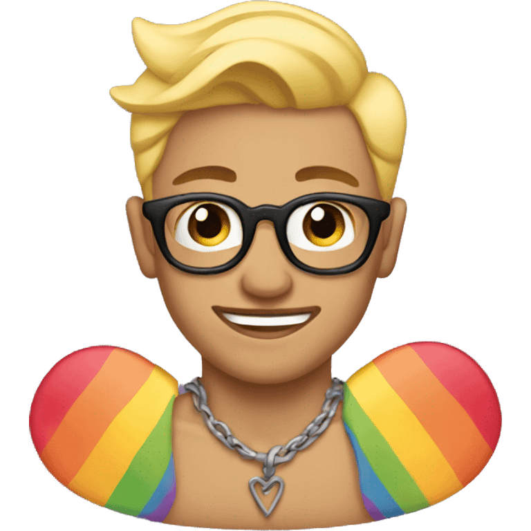 Gay tattoo emoji