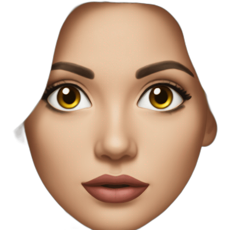 Hyper realistic Clara Morgane emoji