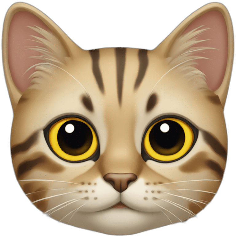 Cat écailles de tortue emoji