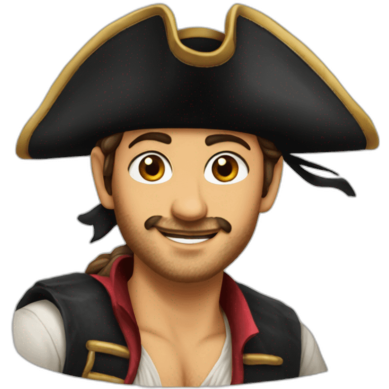 Mahesh babu as a pirate emoji