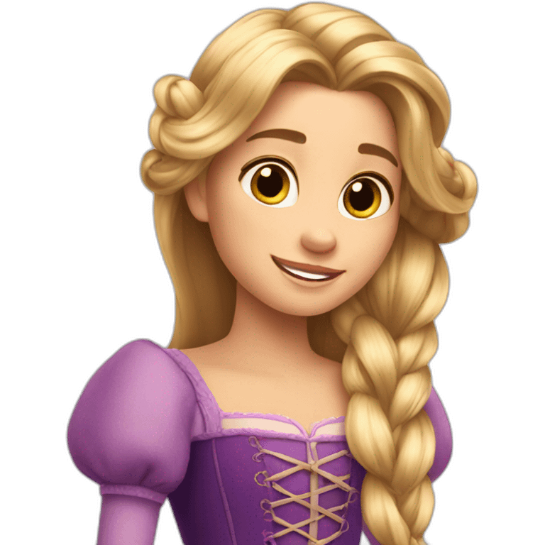 Rapunzel emoji