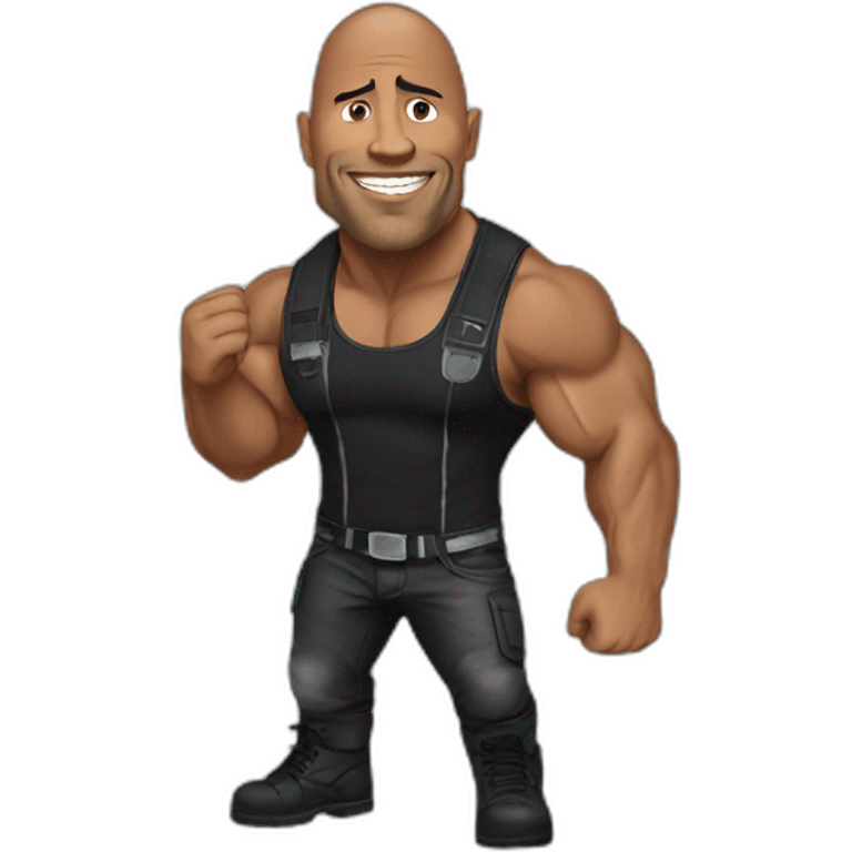 The Rock emoji