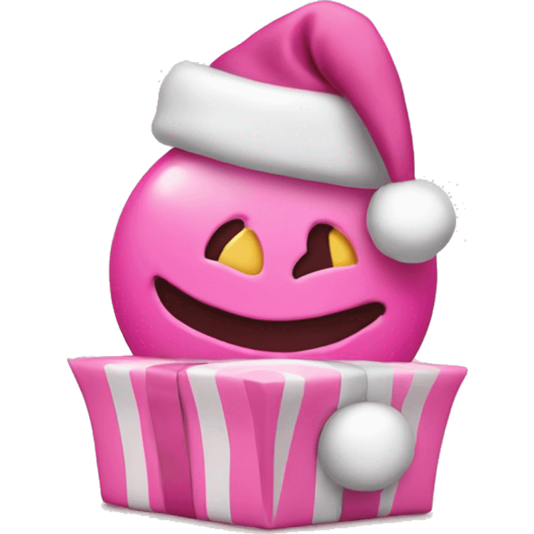 pink christmas stuff emoji