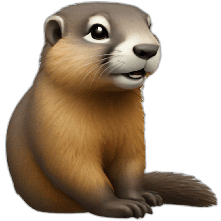 Marmot emoji