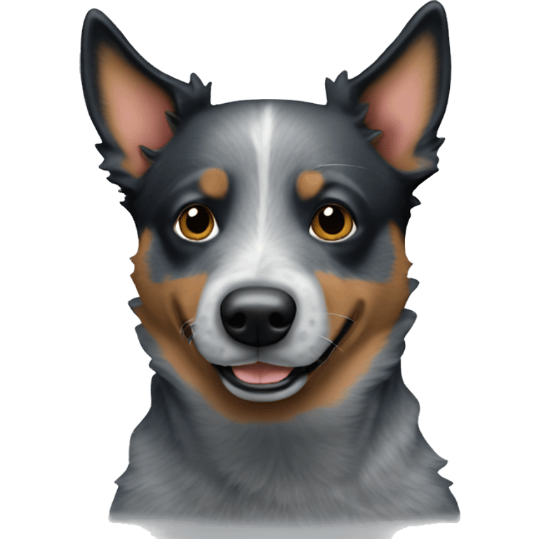 Blue heeler dog emoji