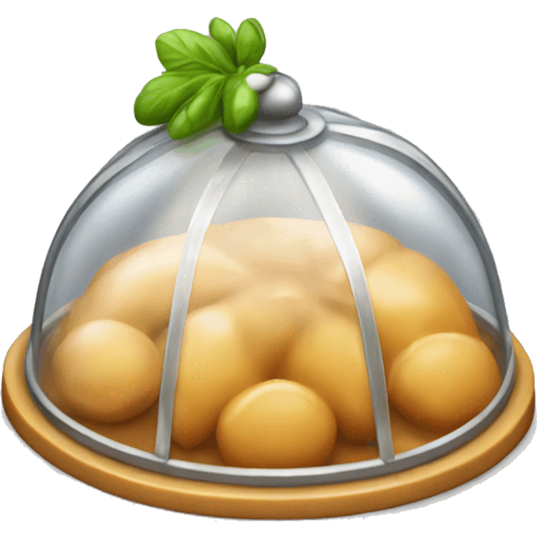 cloche food emoji