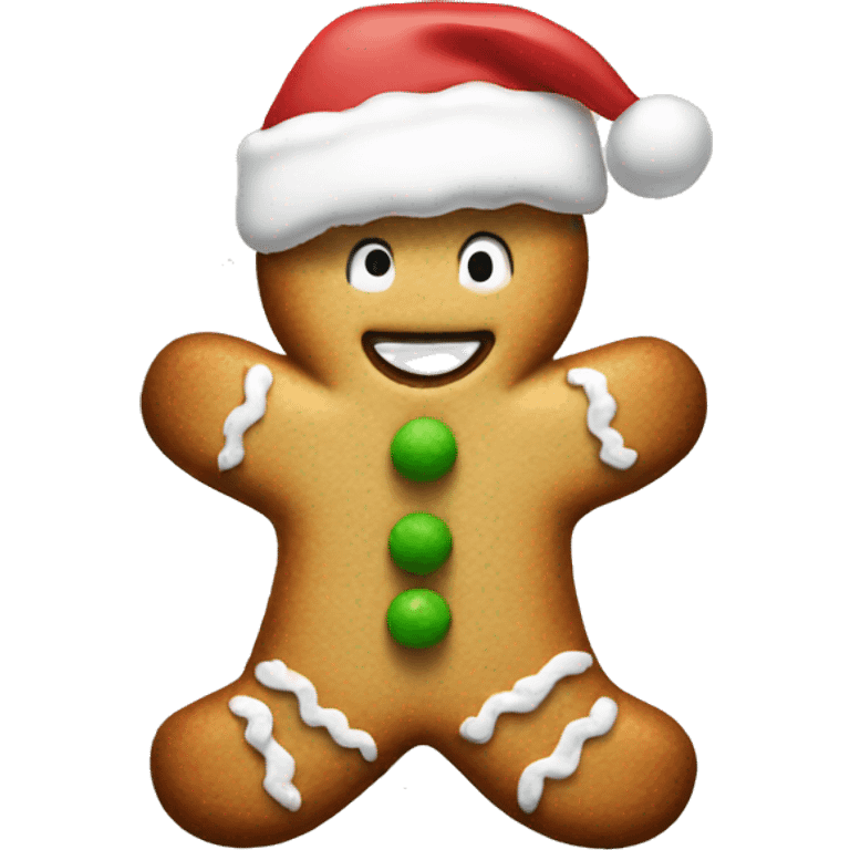 Christmas cookie emoji