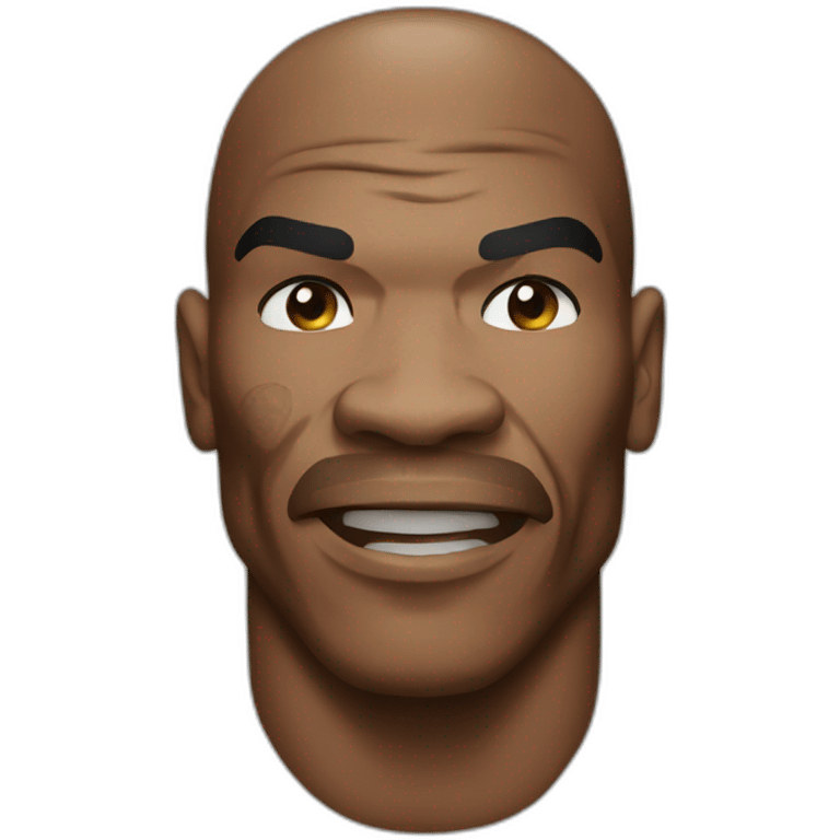 mike tyson boxe emoji