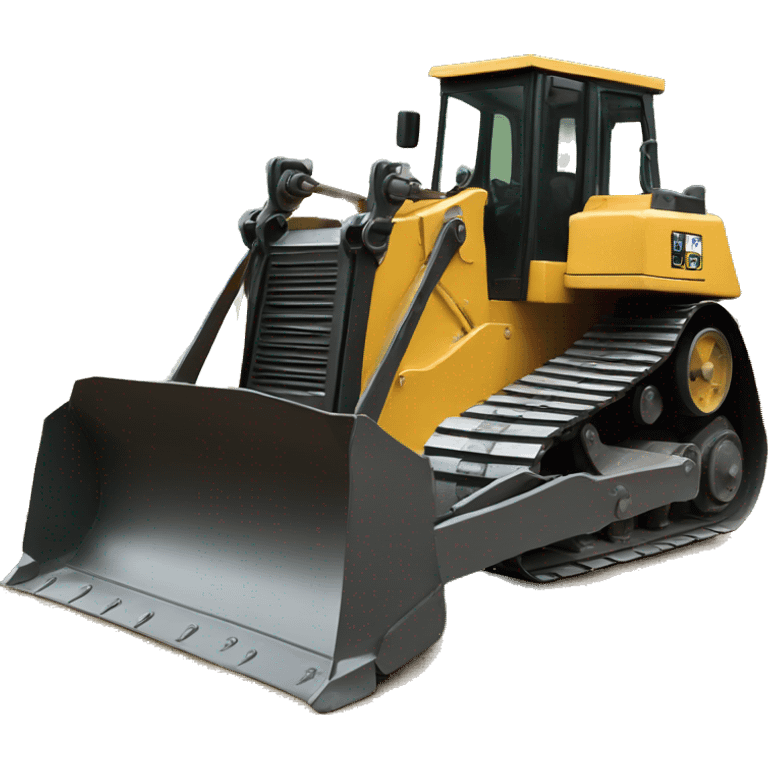 bulldozer emoji