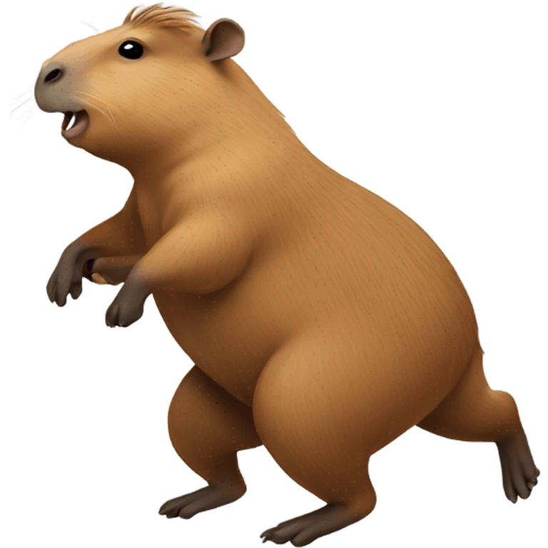 dancing capybara  emoji