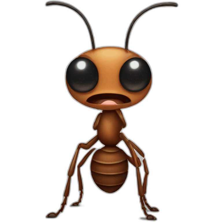 Angry ant emoji