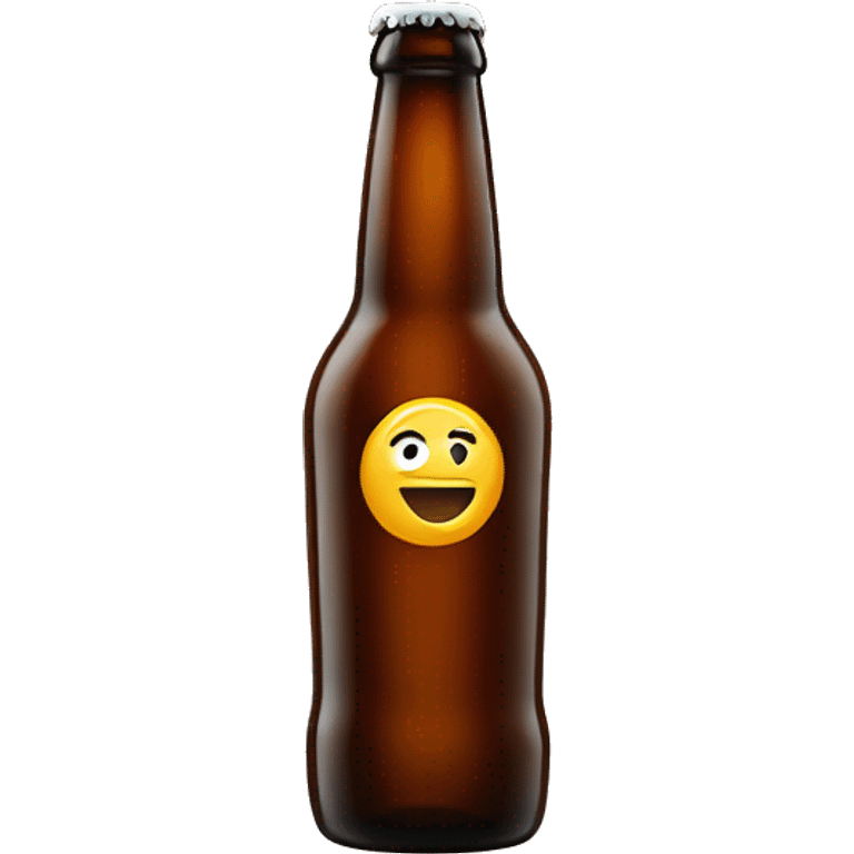 805 beer bottle  emoji