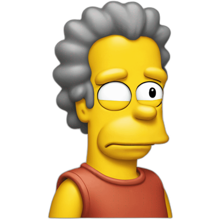 bart simpsons emoji