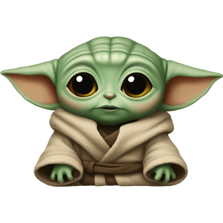 Jewish baby yoda emoji