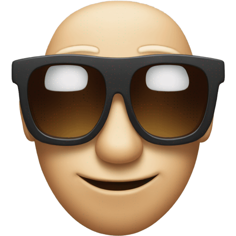 big toe with sunglasses  emoji