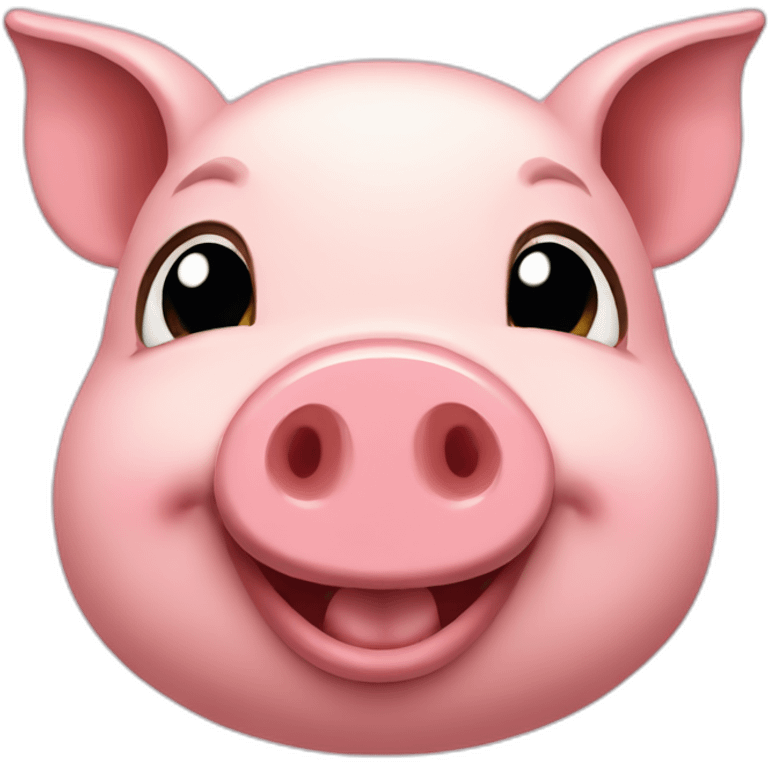 Little Pig Smiles emoji