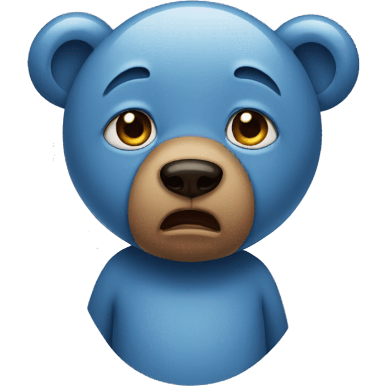 Crying Bear  emoji