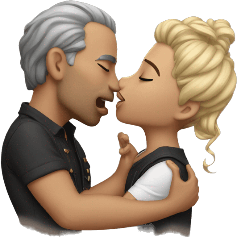 Kiss kiss kiss emoji