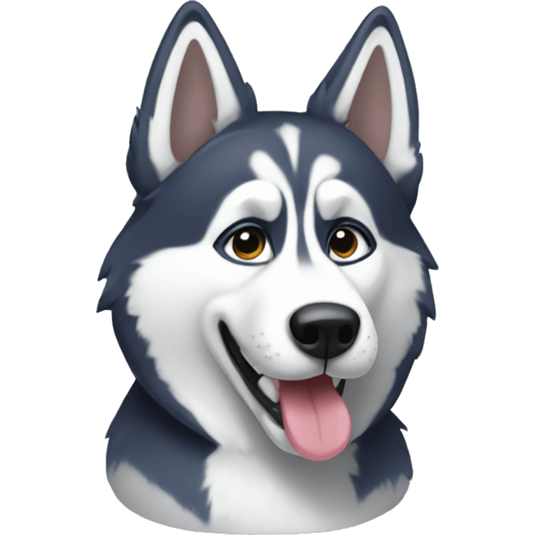 Husky emoji