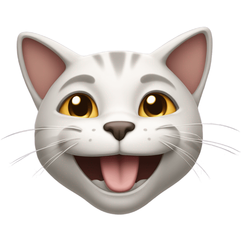 Cat smiling emoji