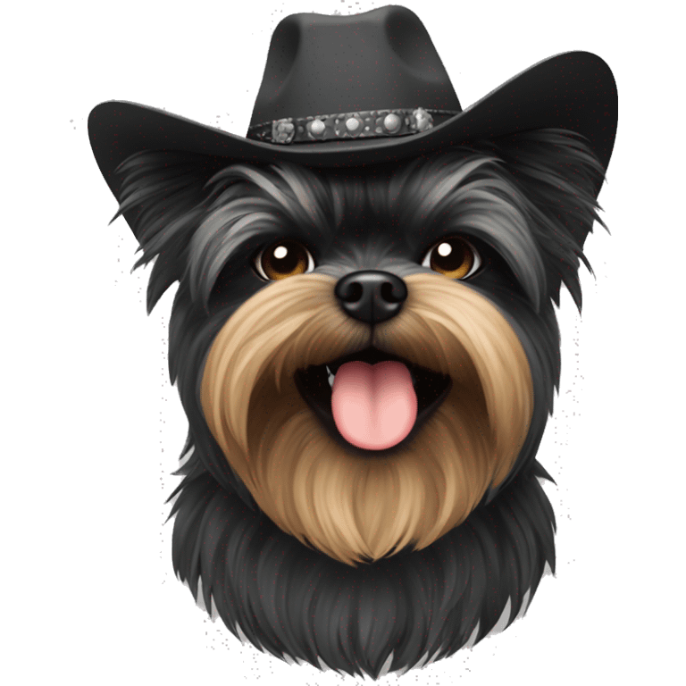 Cowboy affenpinscher  emoji